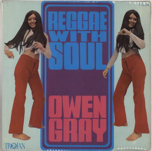 Owen Gray Reggae With Soul UK vinyl LP album (LP record) (732741)